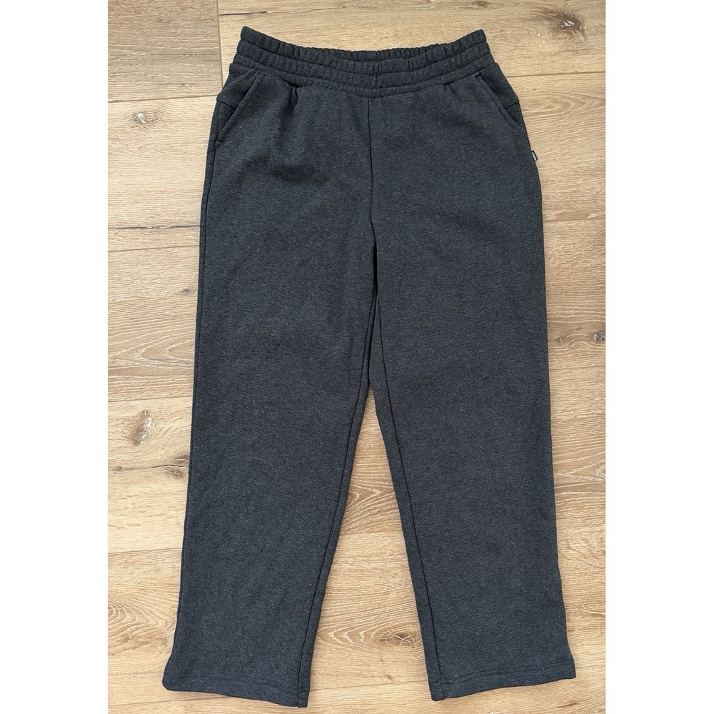 Mondetta Pull‎ On Fleece Pants Black Gray M NWOT 28.5" Inseam - Picture 4 of 6